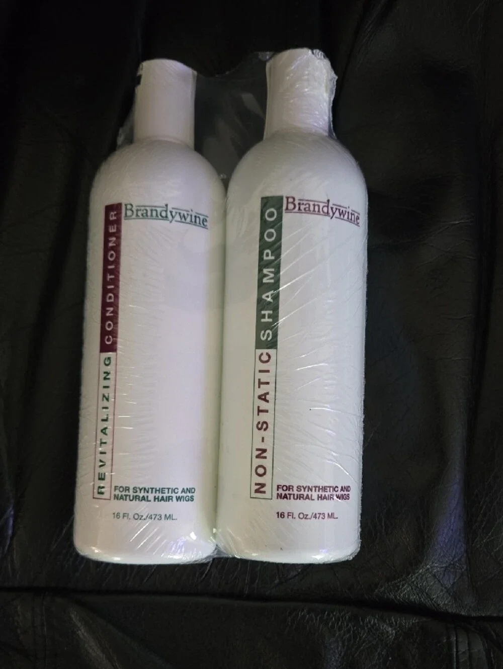 Non-Static Shampoo & Vitalizing Conditioner For Synthetic and Natural Hair Wigs